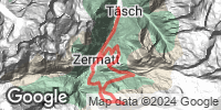 Track GPS Dzień 6: Tasch - Zermatt - Tasch